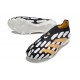 Scarpe da Calcio adidas Predator Elite Laceless FG Nero Bianco Oro