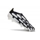 Scarpe da Calcio adidas Predator Elite Laceless FG Nero Bianco Oro