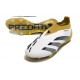 Scarpe da Calcio adidas Predator Elite Laceless FG Bianco Oro Nero