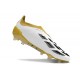 Scarpe da Calcio adidas Predator Elite Laceless FG Bianco Oro Nero