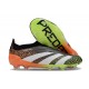 Scarpe da Calcio adidas Predator Elite Laceless FG Arancione Nero Bianco Verde