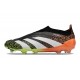Scarpe da Calcio adidas Predator Elite Laceless FG Arancione Nero Bianco Verde