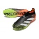 Scarpe da Calcio adidas Predator Elite Laceless FG Arancione Nero Bianco Verde