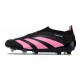 Scarpe da Calcio adidas Predator Elite Laceless FG Nero Rosa