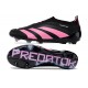 Scarpe da Calcio adidas Predator Elite Laceless FG Nero Rosa