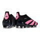 Scarpe da Calcio adidas Predator Elite Laceless FG Nero Rosa