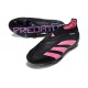 Scarpe da Calcio adidas Predator Elite Laceless FG Nero Rosa