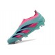 Scarpe da Calcio adidas Predator Elite Laceless FG Blu Rosa