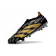 Scarpe da Calcio adidas Predator Elite Laceless FG Nero Oro