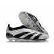 Scarpe da Calcio adidas Predator Elite Laceless FG Argento Nero