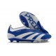 Scarpe da Calcio adidas Predator Elite Laceless FG Blu Bianco