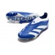 Scarpe da Calcio adidas Predator Elite Laceless FG Blu Bianco