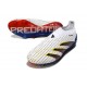 Scarpe da Calcio adidas Predator Elite Laceless FG Bianco Grigio