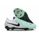 Scarpe Nike Phantom Luna ii Elite L FG Verde Bianco Nero