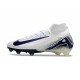 Nike Zoom Mercurial Superfly 10 Elite FG Bianco Blu