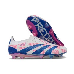 adidas Predator 24 Elite FG Nero Bianco Rosa
