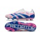 adidas Predator 24 Elite FG Nero Bianco Rosa