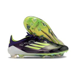 adidas F50 Elite FG Scarpe da Calcio Unity Viola Bianco Limone Lucido