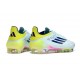 adidas F50 Elite FG Scarpe da Calcio Blu Nero Giallo