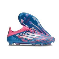 adidas F50 Elite FG Scarpe da Calcio Solar Blu Ftwr Bianco Solar Rosa