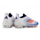 adidas F50 Elite FG Scarpe da Calcio Blu Bianco Rosso