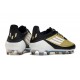 adidas F50 Elite FG Scarpe da Calcio Oro Met Nero Bianco