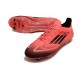 adidas F50 Elite FG Scarpe da Calcio Rosso Nero