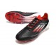 adidas F50 Elite FG Scarpe da Calcio Nero Rosso