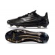 adidas F50 Elite FG Scarpe da Calcio Nero Core Ferro Metallizzato Oro Met