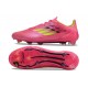 adidas F50 Elite FG Scarpe da Calcio Rosa Giallo
