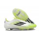adidas F50 Elite FG Scarpe da Calcio Bianco Nero Volt