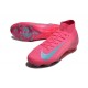 Nike Air Zoom Mercurial Superfly X Elite FG Rosa Grigio