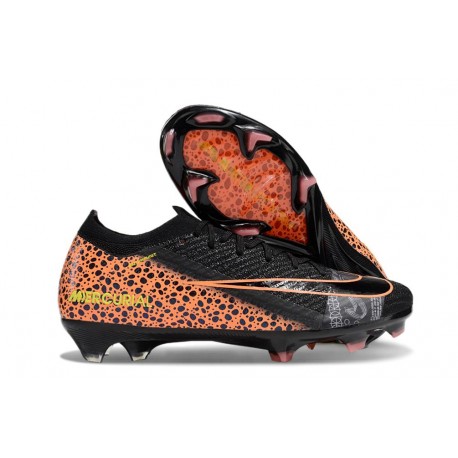 Nike Air Zoom Mercurial Vapor 16 Elite FG Nero Arancione