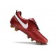 Scarpa Nike Tiempo Legend X Elite FG Rosso Bianco