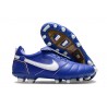 Scarpa Nike Tiempo Legend X Elite FG R10 Blu Bianco