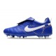 Scarpa Nike Tiempo Legend X Elite FG R10 Blu Bianco