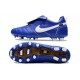Scarpa Nike Tiempo Legend X Elite FG R10 Blu Bianco