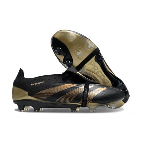 Scarpe adidas Predator Elite FT FG Nero Oro Metallizzato