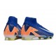 Nike Mercurial Superfly 10 Elite FG Blu Bianco Arancio