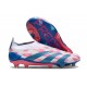 adidas Predator Elite Laceless FG Ftwr Bianco Solar Blu Solar Rosa
