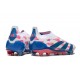 adidas Predator Elite Laceless FG Ftwr Bianco Solar Blu Solar Rosa