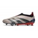 adidas Predator Elite Laceless FG Platin Met Nero Aurora Carbone