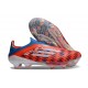 Scarpe da Calcio Adidas F50+ LL FG Rosso Bianco Blu