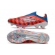 Scarpe da Calcio Adidas F50+ LL FG Rosso Bianco Blu