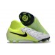 Nike Phantom Luna 2 Elite FG Nuovo Argento Metallico Nero Volt