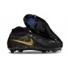 Nike Phantom Luna 2 Elite FG Nuovo Nero Oro Metallizzato
