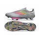 Scarpe da Calcio Adidas F50+ LL FG Grigio Rosa Giallo