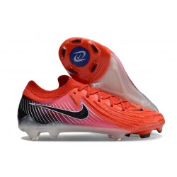 Scarpe Nike Phantom Luna ii Elite L FG Rosso Nero