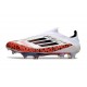 Scarpe da Calcio Adidas F50+ LL FG X Messi Bianco Rosso Nero