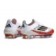Scarpe da Calcio Adidas F50+ LL FG X Messi Bianco Rosso Nero